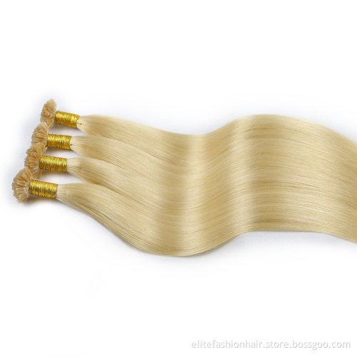 U Tip Hair Wholesale Raw Indian Kinky Curly Itip Keratin Bonds Flat U Remy Human Hair Extensions Micro Links Microlink